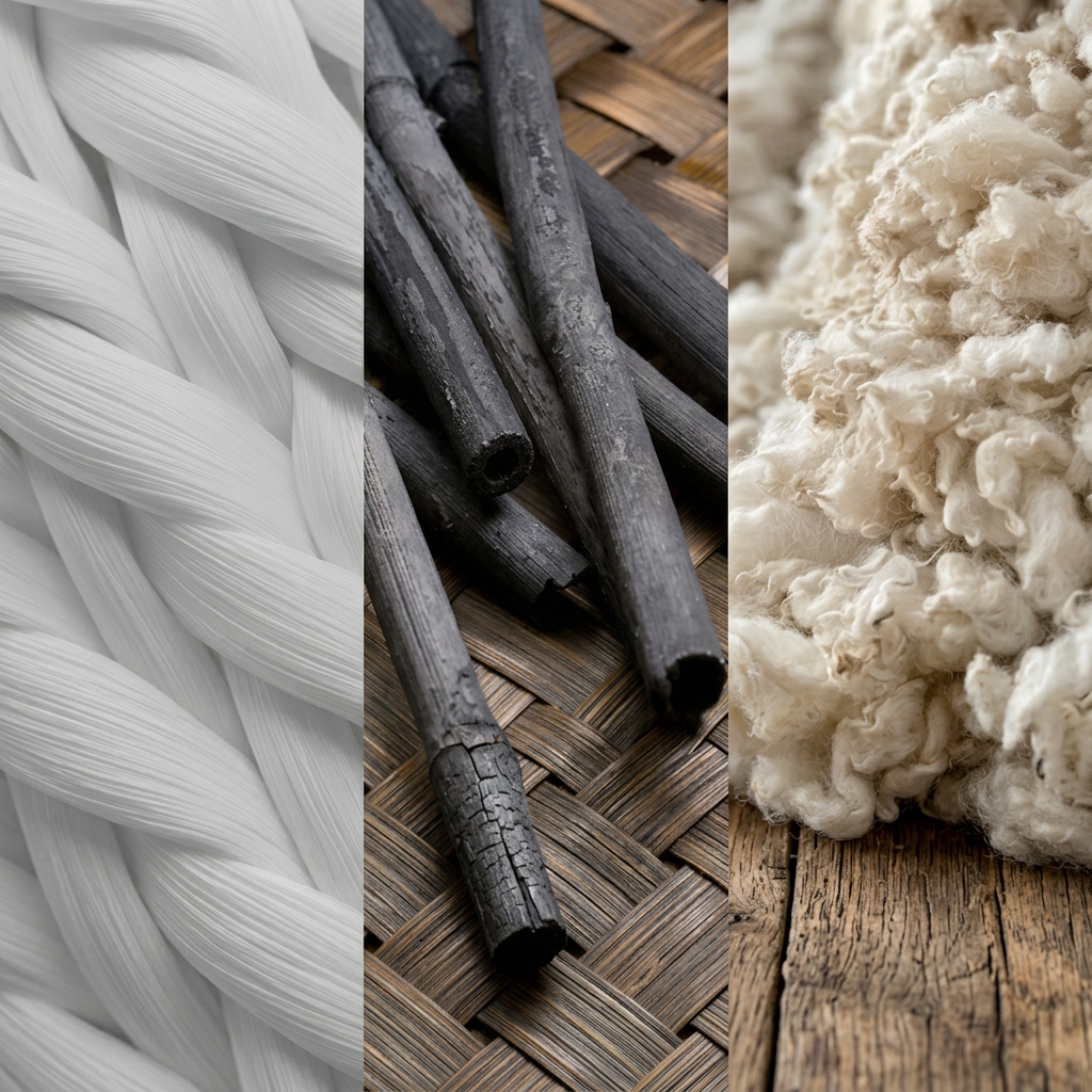 Nurse fitting compression socks and explaining materials